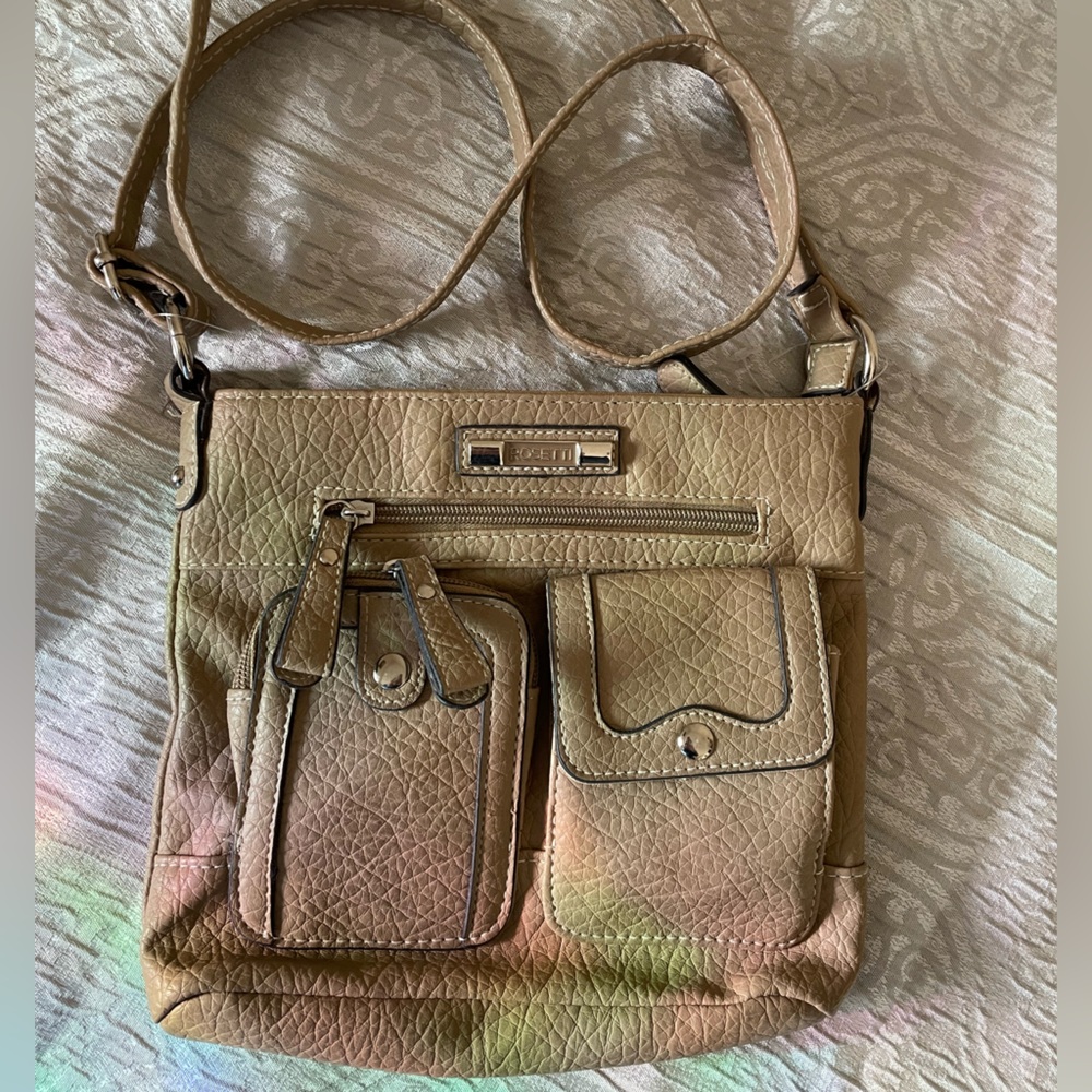 Beige Rosetti shoulder bag